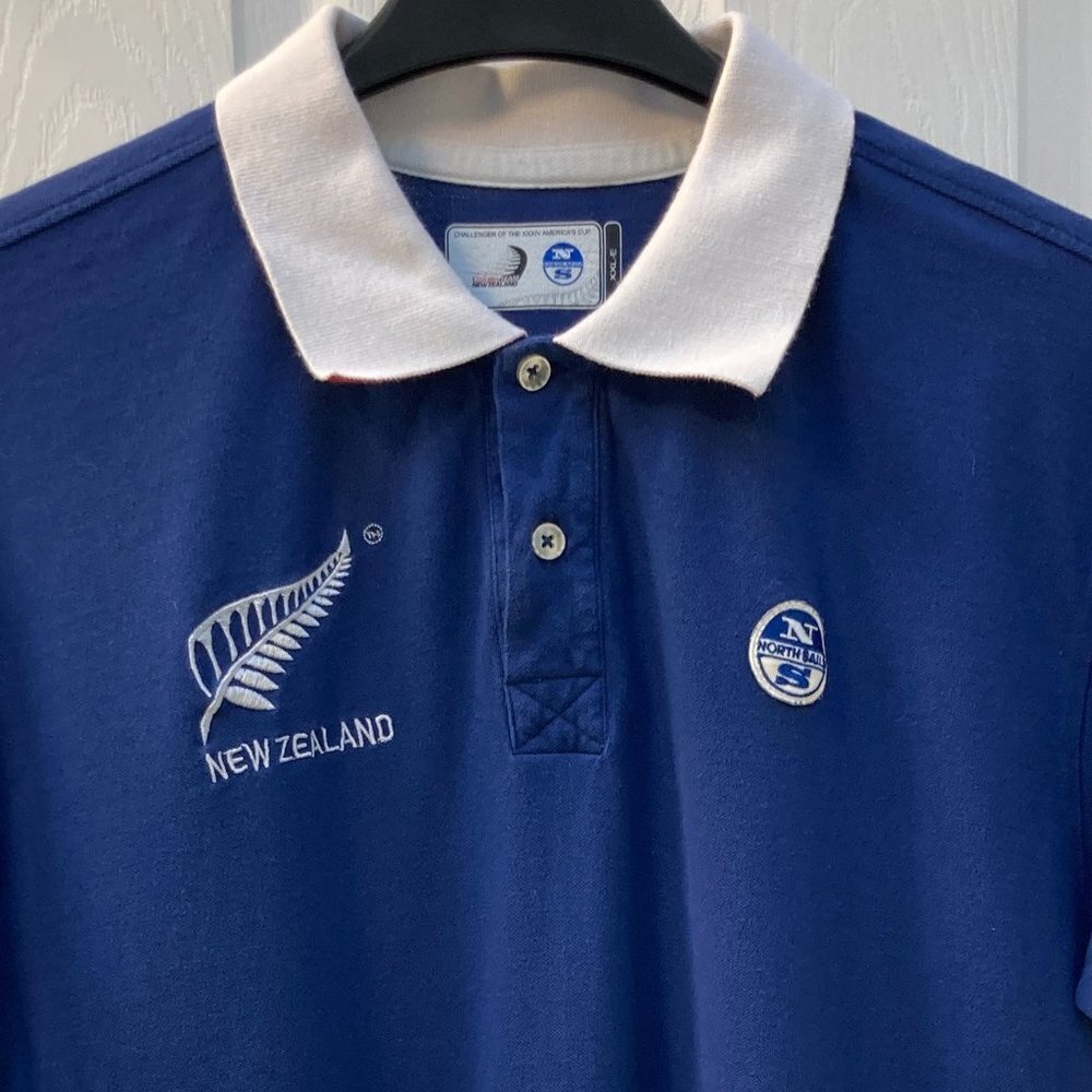 Emirates Team New Zealand America's Cup 2013 Polo Shirt Size Large - Picture 2 of 7